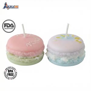 Série de couleurs macaron, cire de soja naturelle, sans fumée, sans odeur, douce et non <span class=keywords><strong>grasse</strong></span>, adaptée aux chambres et aux salles d'étude - Product Image 6