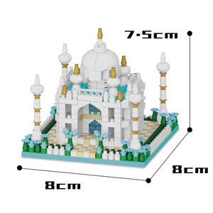 Taj Mahal Building Blocks Set 636 <strong>Pieces</strong> Compatible With <strong>Lego</strong> For Kids Age 14+ Educational Toy Gift - Product Image 4