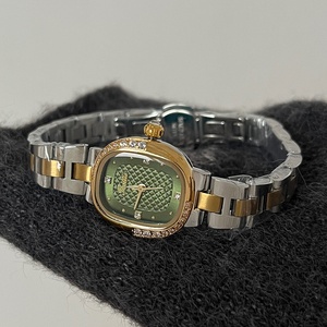 Manufacturer Supplies Gold Bead Acrylic Band Quartz Movement Eco-Friendly Fashion <b>Watch</b> - Product Image 1