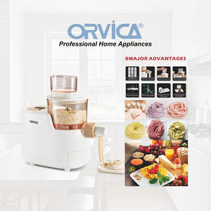 Machine à pâtes électrique automatique pour la maison, utilisation domestique, cuisine, manuelle, avec 9 accessoires différents - Product Image 3