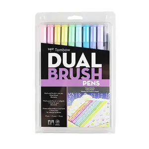 Touchfive — stylos à brosse double pointe de 108 couleurs, ensemble de marqueurs artistiques, brosse pour aquarelle ABT Non toxique pour peinture, coloration, dessin