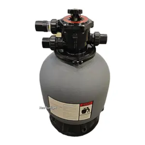 Factory wholesale price 20kg sand weight plastic top mount sand filter