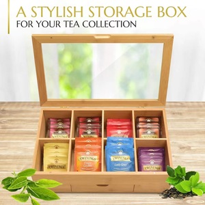 Household tea bag <b>storage</b> <b>box</b>, multi-functional <b>drawer</b>-type desktop <b>storage</b> <b>box</b>, coffee organizer, living room - Product Image 3