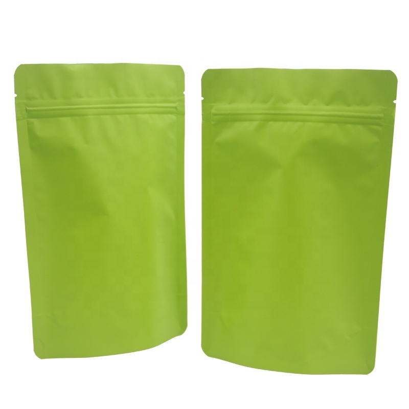 Adapté besoins client Fermeture Thermique Imprimé Papier D'aluminium Prémélange Café Instantané Poudre 1 kg Sac D'emballage