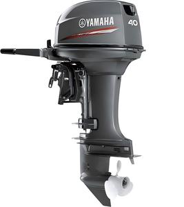 มอเตอร์เรือพายสำหรับเรือกู้ภัย แบบขายส่ง พร้อมระบบ Power Trim Tilt 40 แรงม้า 2 จังหวะ แกนยาว/สั้น พร้อมคันบังคับและมอเตอร์สตาร์ท - Product Image 2