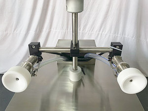 HoneMix, máquina de limpieza de botellas de esmalte de uñas de perfume semiautomática, lavadora de aire manual de tarros cosméticos - Product Image 4