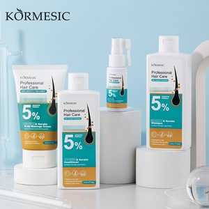 KORMESIC Wholesale OEM Keratin Hair Growth Hair Care Set Nourishing Moisturizing Repair Refreshing Smooth Hair Growth Products - Product Image 3