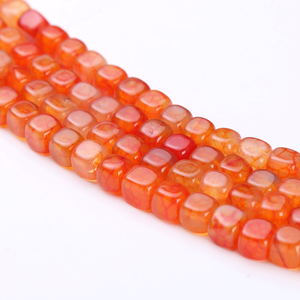 Cuentas de Piedras Preciosas con Corte Brillante para la Fabricación de Joyas, Colección de Piedras Sueltas, Rojo, Amarillo, Turquesa, Ojo de Gato, Rodocrosita, 8 mm de Altura - Product Image 4