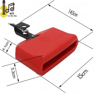 Campana de Plástico Hecha a Mano, Instrumento de Percusión, Ideal para Entusiastas del Deporte, Instrumentos de Percusión de Campana, Campana de Rock - Product Image 1