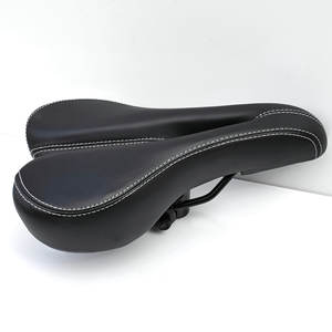 Selle de vélo noire confortable pour VTT, unisexe, adulte, toutes saisons - Product Image 3
