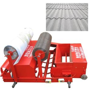 Máquina para Fabricar Tejas de Concreto, Motor con Caja de Cambios de 220V, Máquina Moldeadora de Láminas de Tejas Corrugadas de Cemento, Fácil de Operar - Product Image 1