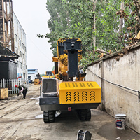 Mini-grue araignée de 5 tonnes à commande à distance pour le levage d'équipements de construction
