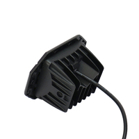Feu avant LED 3 pouces pour véhicule tout-terrain, étanche IP65, 6W, lumière blanche, noir, 12-36V, feu antibrouillard encastrable, pour le travail