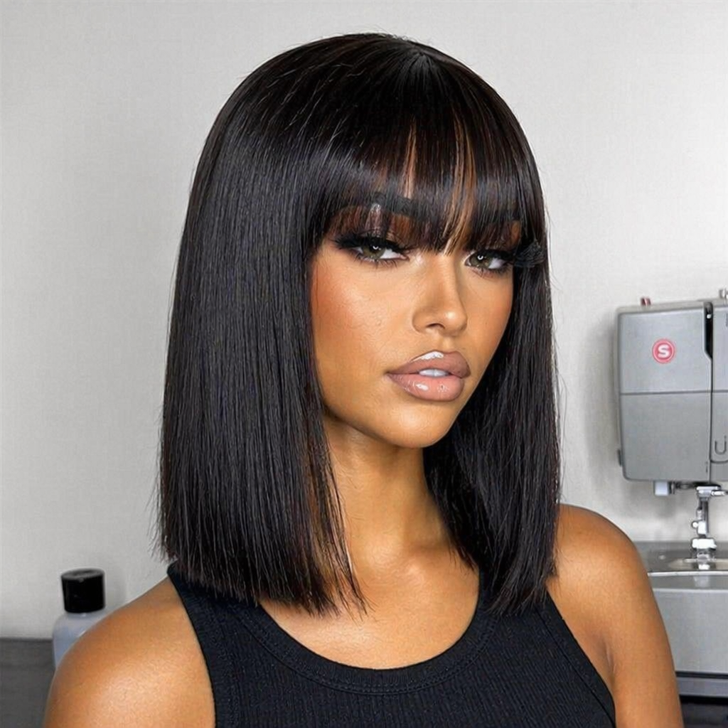 bob with bangs