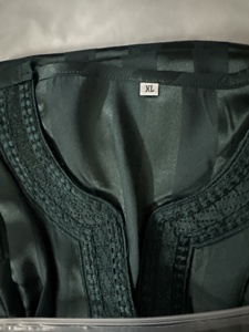 Hombres marroquíes Thobes musulmán bordado Jubbah ropa islámica árabe Arabia Saudita moda Thawb Bata para <span class=keywords><strong>hombre</strong></span> M0076 - Product Image 5