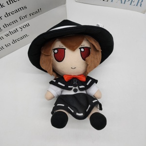 Muñeco de peluche de Anime para niños, Plushie de felpa de juguete, mascota Hinanawi Tenshi, muñeco de Cosplay de <span class=keywords><strong>TouHou</strong></span> Project Fumo, venta al por mayor - Product Image 4