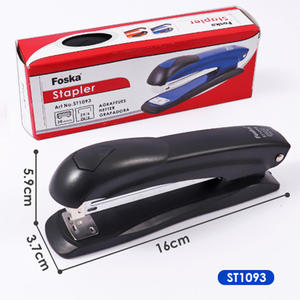 دباسة معدنية من فوسكا بسعة تدبيس 20/30 ورقة مع أداة إزالة مدمجة وسندان دوار للتدبيس المؤقت والدائم - Product Image 2