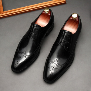 Zapatos de cuero cómodos y de alta calidad, zapatos casuales de vestir para negocios, zapatos de moda para bodas y fiestas. - Product Image 5