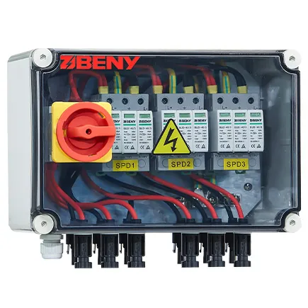 BENY New PV strings DC combiner Box 3 entradas 3 salidas gran oferta para seguridad solar Pv