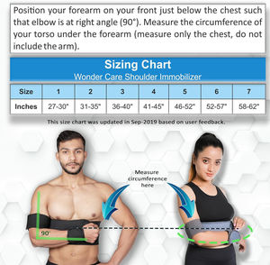 Braccio imbracatura tutore per braccio e spalla immobilizzatore braccio imbracatura per spalla - Product Image 3
