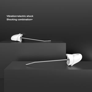 Elektrik çarpması ile üretral dilatörler erkekler için paslanmaz çelik titreşimli anal tıkaç - Product Image 4