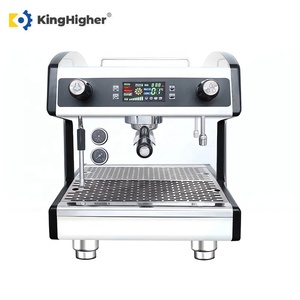 Máquina de Espresso Comercial de Alta Calidad, <span class=keywords><strong>Cafetera</strong></span> <span class=keywords><strong>Italiana</strong></span> Semiautomática, Máquina de Café Profesional de Acero Inoxidable <span class=keywords><strong>para</strong></span> Cafetería - Product Image 3