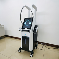 Appareil amincissant multifonctionnel à 5 poignées avec rouleau 360° et aspiration sous vide pour lifting du visage, réduction des rides et raffermissement de la peau corporelle