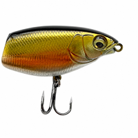 Leurre de pêche à surface flottante LUSHAZER avec hélice 80mm 90mm Whopper Plopper, appât dur pour achigan, brochet, perche, avec hameçon triple