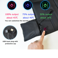 Châle chauffant électrique USB en tissu Oxford, 3 températures réglables, 8 zones en fibre de carbone, lavable, chauffage rapide, pour bureau et maison