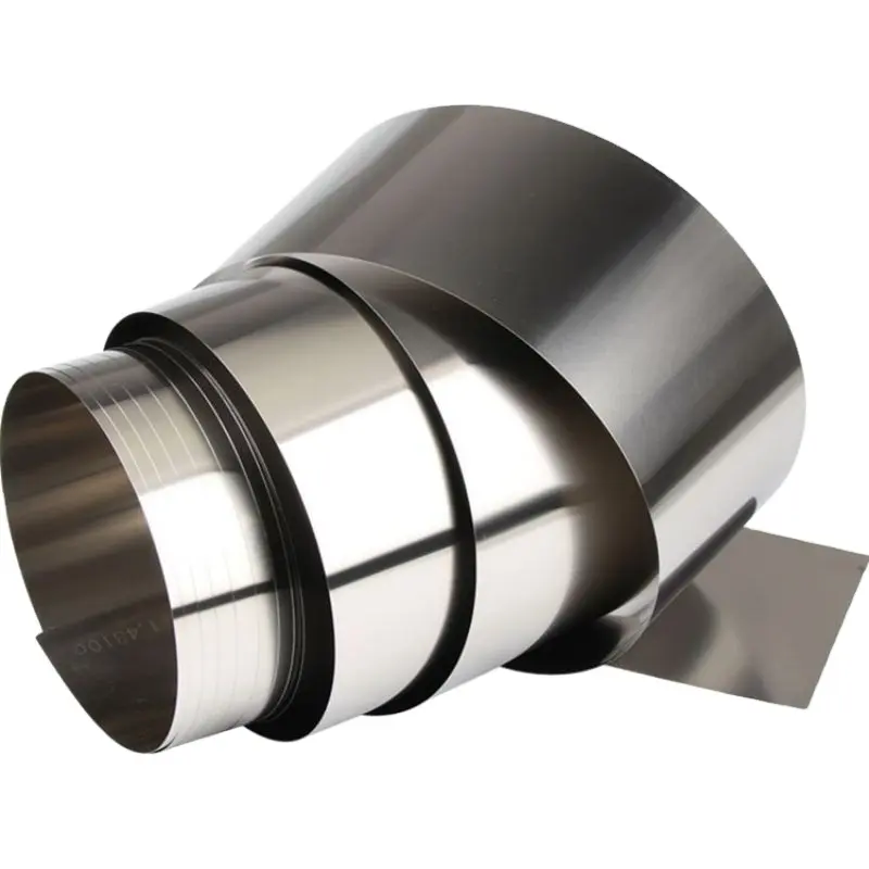 Tira de aleación de alta calidad Inconel 625 718 601 600 800 Monel 400 UNS N10276 W.Nr 2,4819 Proveedor de fábrica CINTA DE TIRA DE NÍQUEL