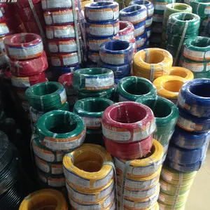 Flexible Electrical Wire 1.5mm 2.5mm 4mm 6mm Single Core PVC Insulated Electric Cable House Wire