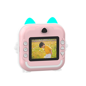 Q5 Sevimli Baskılı CCD Kamera 2.4 İnç Büyük Net Ekranlı Anında Çekim Çocuk Kamerası 10x-20x Zoom 180 Geniş Açılı Uzun Ömürlü - Product Image 2
