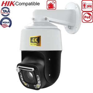 Cámara IP PTZ 4K 8MP con Zoom Óptico 20X, Domo Inteligente para Exteriores con Doble Luz, Limpiador Automático, Seguimiento Humano por IA, Cámara de Seguridad CCTV - Product Image 1