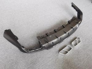 M Phong Cách Sợi Carbon Phía Sau Khuếch Tán Phía Sau Môi Và Ống Xả Cho Maserati Levante Cơ Thể Kit - Product Image 4