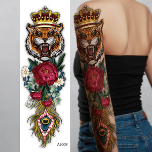 Vente en gros Autocollants de <span class=keywords><strong>tatouage</strong></span> imperméables temporaires pour les <span class=keywords><strong>bras</strong></span> Conception florale dominatrice Maquillage imperméable pour le corps Faux <span class=keywords><strong>tatouage</strong></span> temporaire sexy - Product Image 1