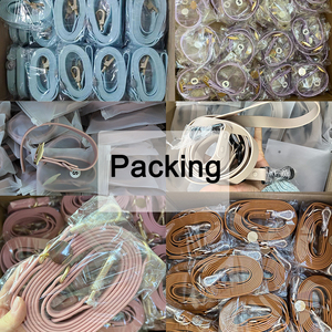 Set di <span class=keywords><strong>Collare</strong></span> e Guinzaglio per Cani all'Ingrosso in Morbido PVC Impermeabile <span class=keywords><strong>con</strong></span> Fibbia, Targhetta e Regolazione, Articolo di Lusso alla Moda - Product Image 5