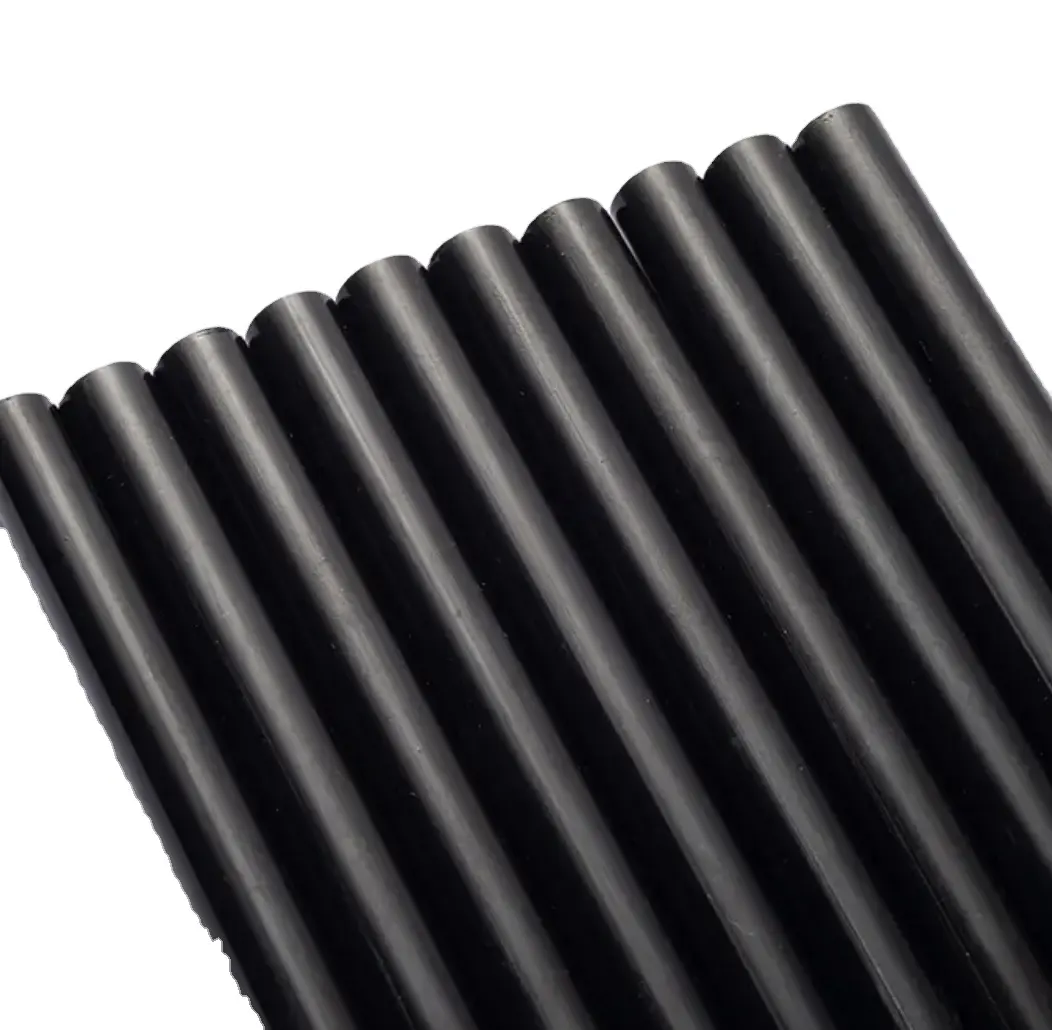 Sünger kutusu yapıştırma için siyah silikon sıcak eriyik çubuk tutkal