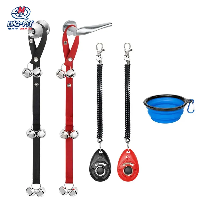 Training Behavior Aids Accessories Dog Training Kit Clicker Adjustable Ultrasonic Silent Dog Whistle With Lanyard