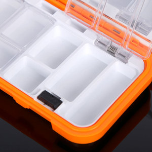 Waterproof Fishing <b>Tackle</b> <b>Box</b> Medium Size Portable Storage Case For Lure And Hook Accessories Outdoor Fishing Gear - Product Image 2