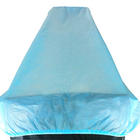 Couvre-lit jetable non tissé pour spa Drap de lit élastique pour table de massage Imperméable pour salon de beauté
