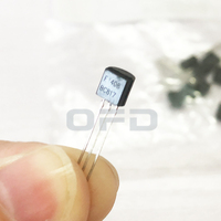 Transistor bipolaire BC817 TO-92 à montage traversant, applications d'amplificateur de commutation, 45V 500mA NPN, transistor à usage général BC817