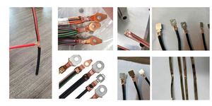 เครื่องเชื่อมขั้วสายไฟฟ้าทางไฟฟ้าโซลาร์เซลล์สายเคเบิลรถยนต์อลูมิเนียมโลหะทองแดง - Product Image 6