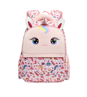 Sac à dos enfant 3D dessin animé animal, sac d'école mignon requin pour garçons, sac à dos licorne pour tout-petits, sac léger pour l'école primaire, OEM