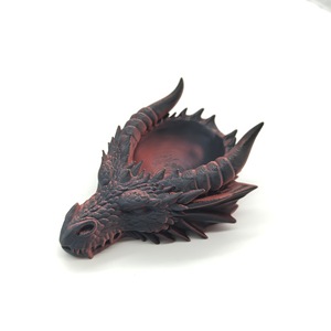 Impression 3D transfrontalière, design tête de <span class=keywords><strong>dragon</strong></span> gothique sombre, plateau de rangement multifonctionnel, plateau à bijoux, <span class=keywords><strong>bougeoir</strong></span> - Product Image 5
