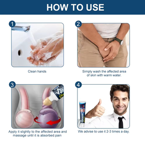 Nueva Crema Natural a Base de Hierbas para el Cuidado de la Salud Masculina con Vitamina E para el Alivio del Dolor Corporal, 20g - Product Image 4