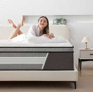 Luxury comfortable bed Independent Pocketed Spring mattress memory foam Smart home furniture function well mattresses