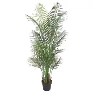 JIAWEI Fake Plants Eco Friendly Grass Leaves Popular Hot Sale Orchid Real Touch Artificial Elephant Ear Plant