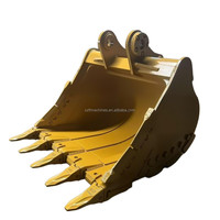 Godet de terrassement de 1,8 m³ pour pelle CAT336 avec lames de coupe latérales