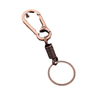 Heavy Duty Spring Metal Keychain for Men Creative Car Keyring Waist Hanging Hook Belt Clip Key <b>Holder</b> Gift Wholesale Bulk - Product Image 5