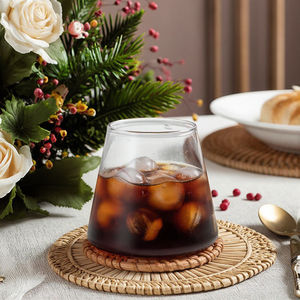 Verres à whisky coniques en verre borosilicate de haute qualité en gros, tasses incassables, tasses à petit-déjeuner, tasses à café, tasses à jus - Product Image 3